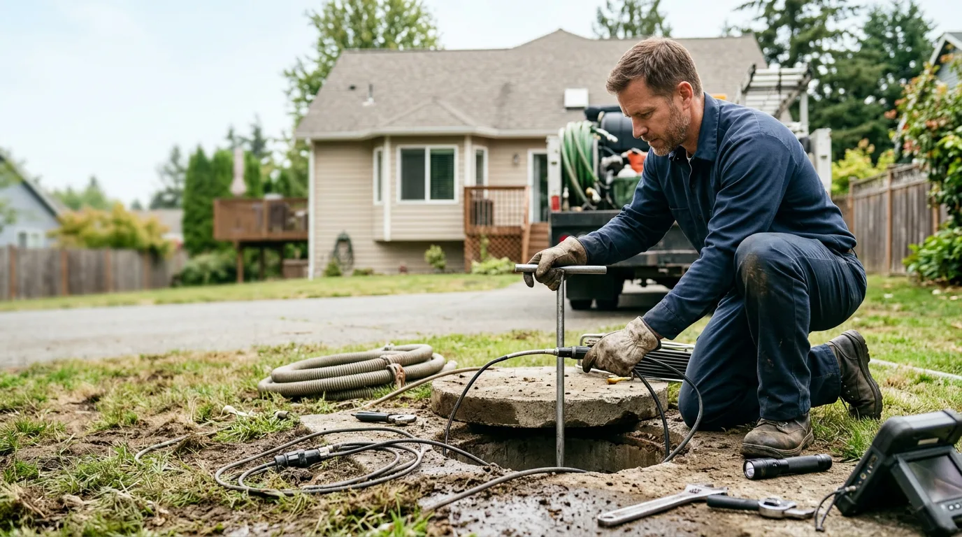 Septic Tank Pumping in Larsen Bay, AK